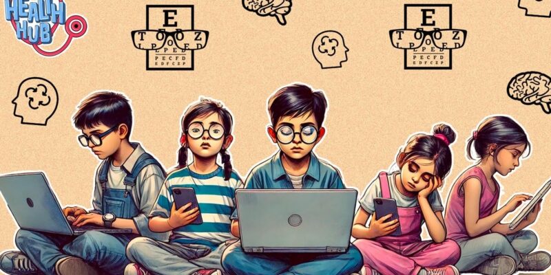 Online screen time and mental health wellbeing