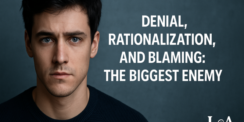 "Denial, Rationalization and Blaming
