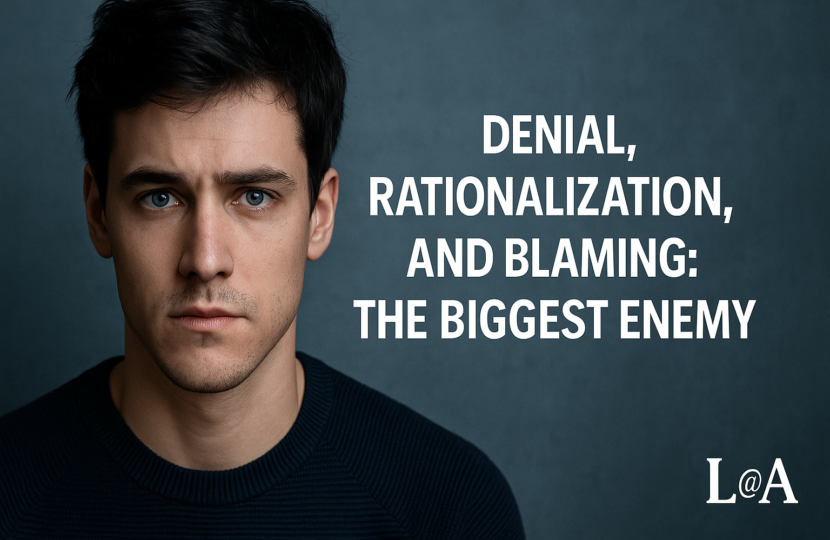 "Denial, Rationalization and Blaming