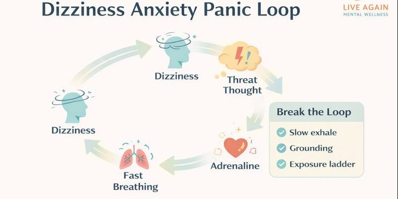 Dizziness Anxiety Panic Loop
