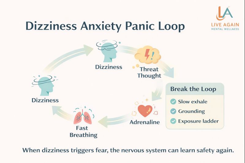 Dizziness Anxiety Panic Loop