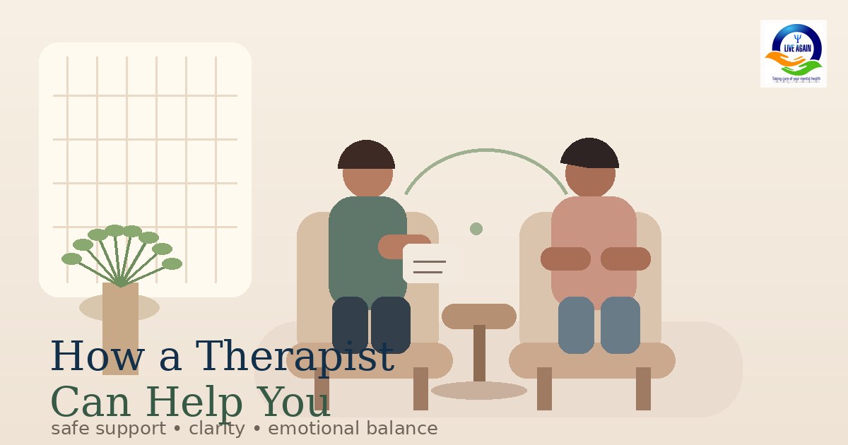 How a Therapist Can Help You
