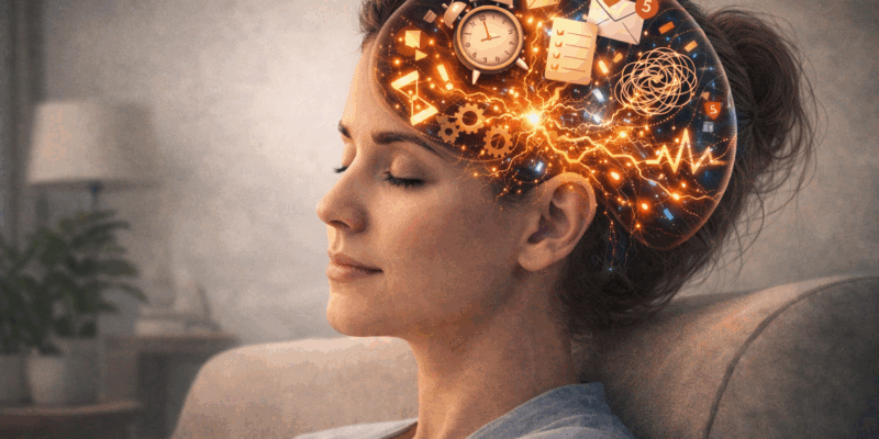 mental tiredness without work