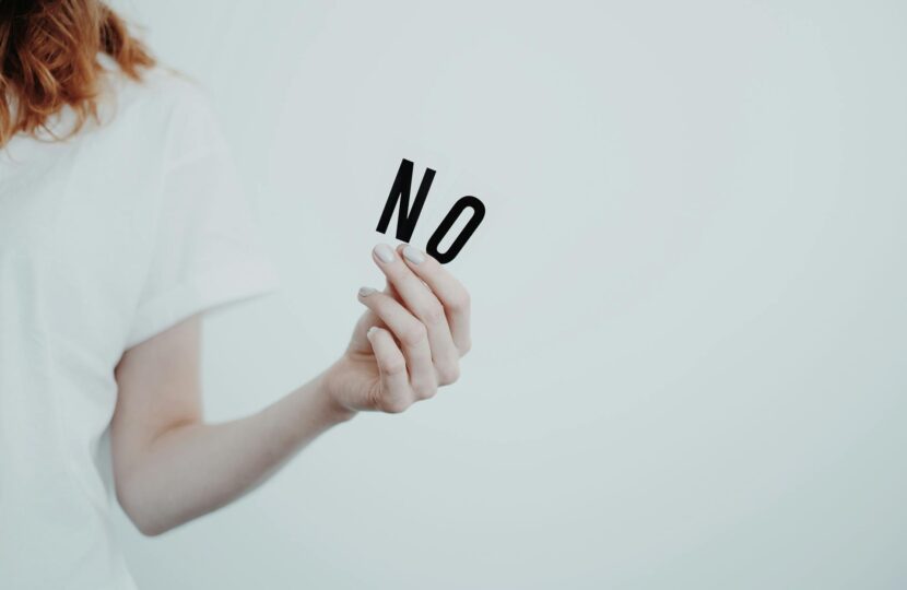 fear of saying no