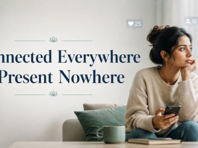 Connected Everywhere Present Nowhere