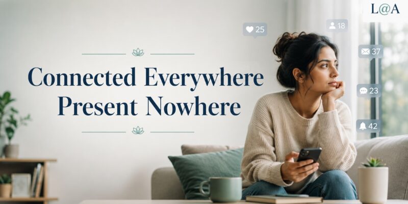 Connected Everywhere Present Nowhere