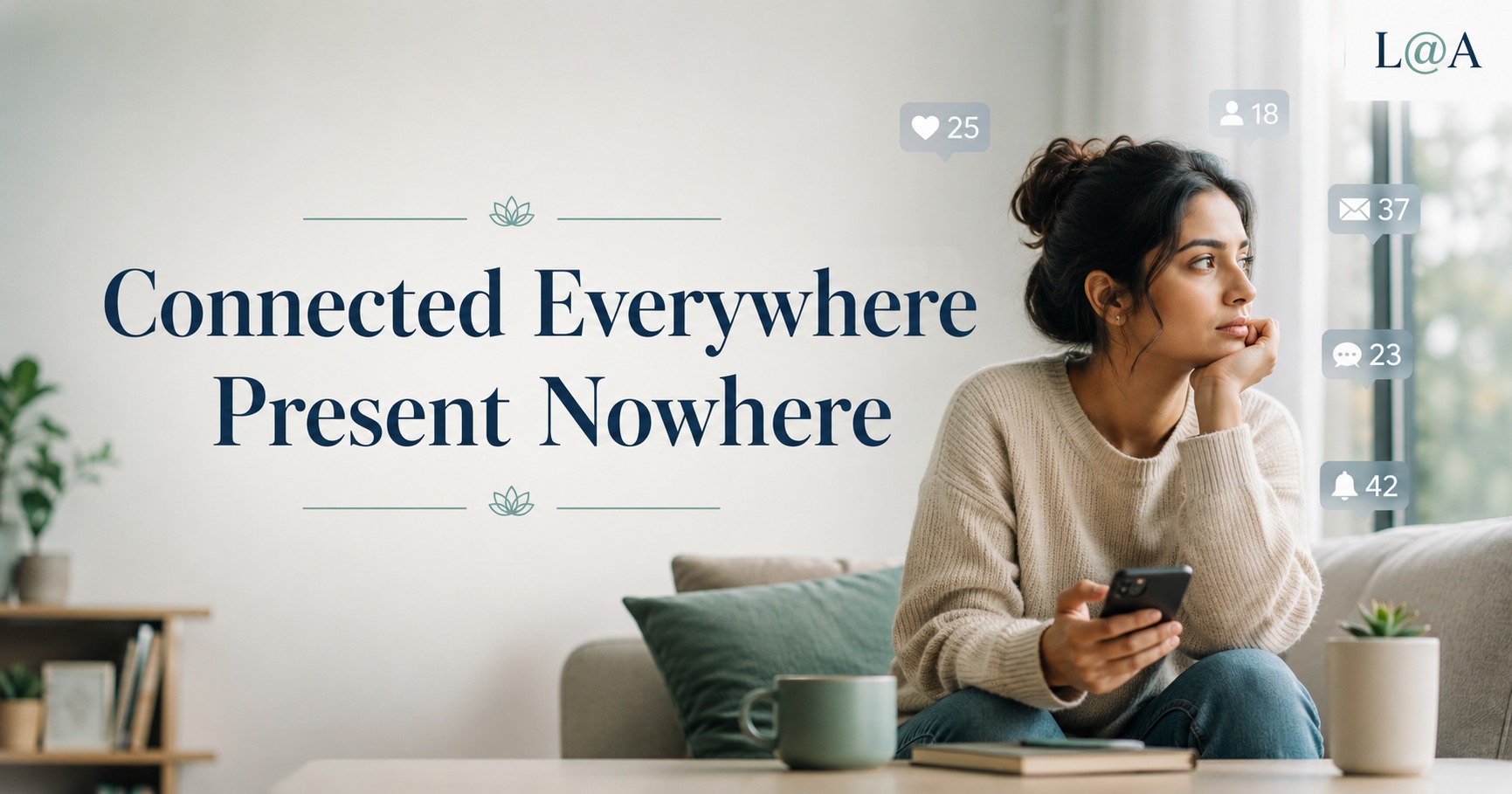 Connected Everywhere Present Nowhere