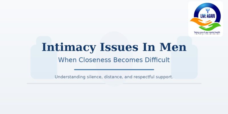 Intimacy Issues In Men